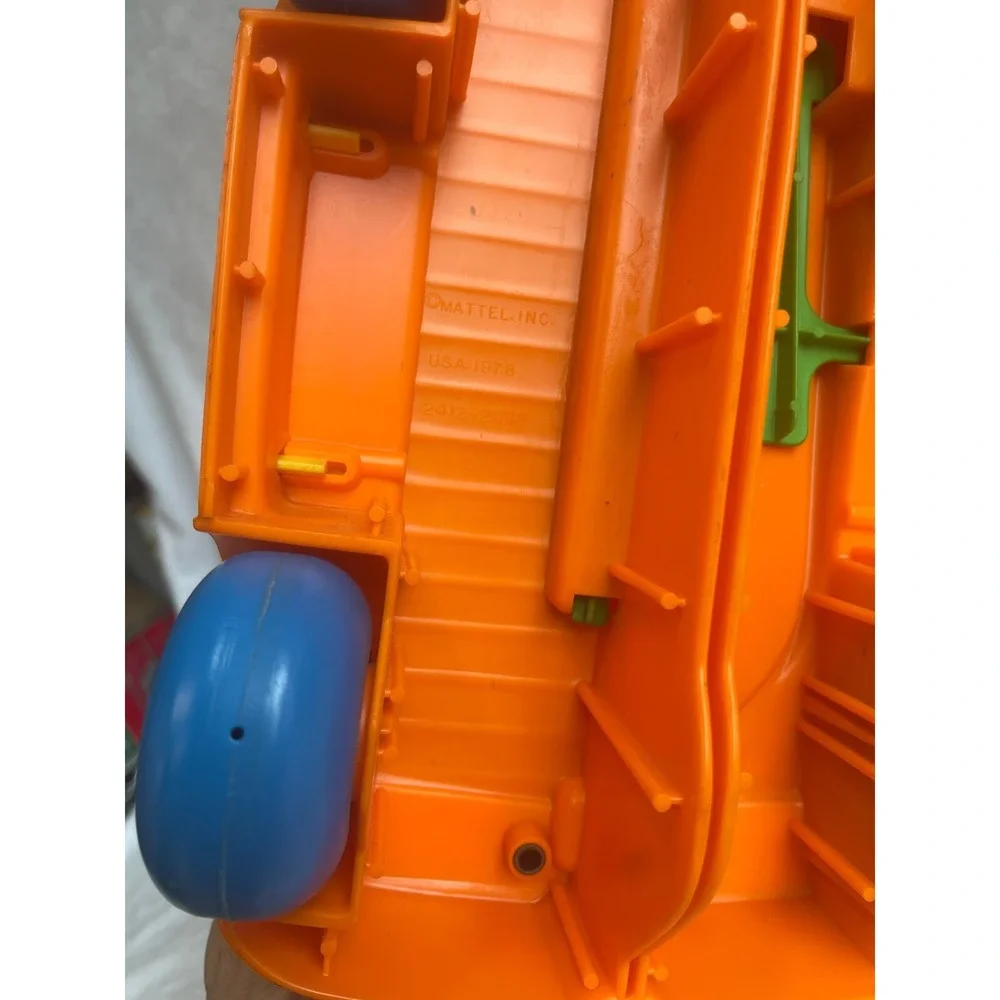 Vintage Mattel Preschool Yellow School Bus‎ Toy Vehicle Car